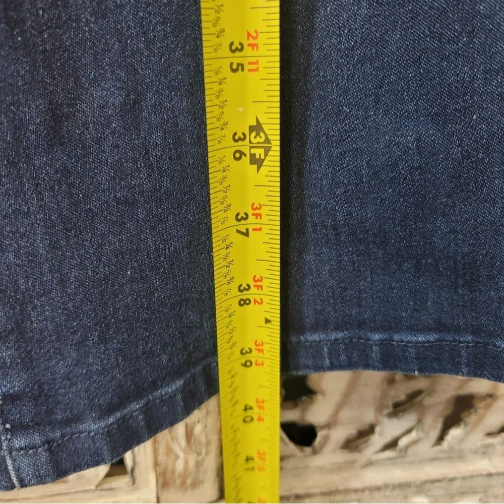 Michael Kors Blue Denim Bootcut Mid-rise Jeans Womens Size 12